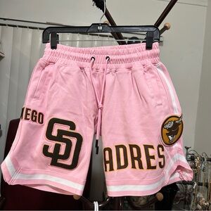Pro Standard San Diego Padres Pink Shorts women’s M READ Flaws